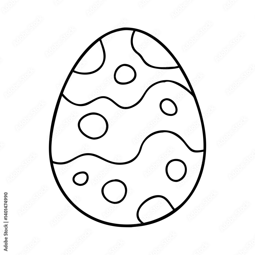 painted egg icon, painted egg line art - simple line art of painted egg, perfect for painted egg logos and icons painted egg icon, painted egg line art - simple line art of painted egg, perfect for painted egg logos and icons