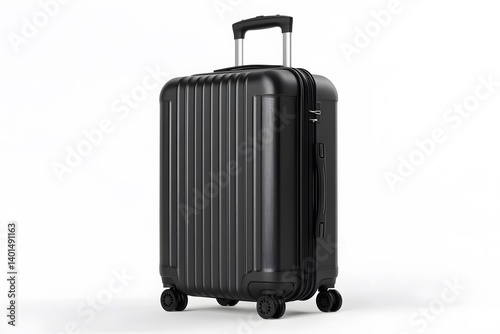 Sleek Hard-Shell Carry-On Suitcase with 360-Degree Wheels