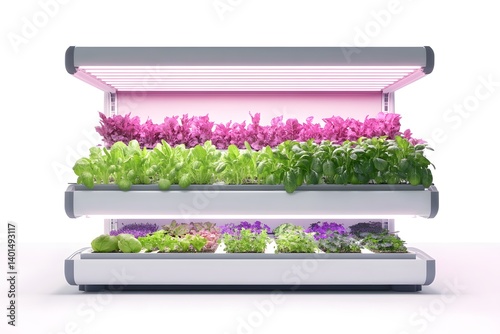 Smart Hydroponic Growing System with Auto Lighting