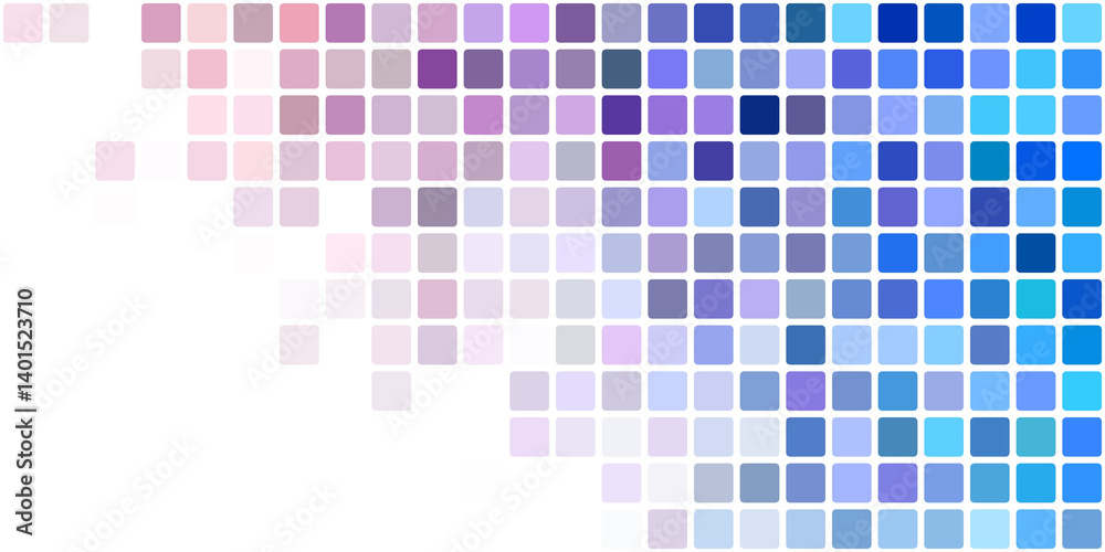 Fototapeta premium Colorful Mosaic Pattern with Pixelated Squares for Abstract Background