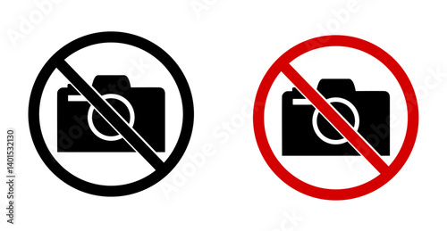 No Photography Allowed Prohibited Symbol Icon