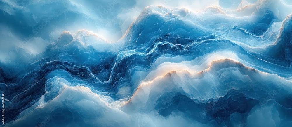Abstract blue and white swirling cloudscape. Abstract blue and white swirling cloudscape.