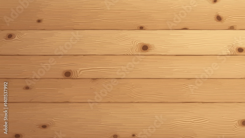 Natural wooden plank texture in light brown color, ideal for use in backgrounds, flooring, or architectural design elements.