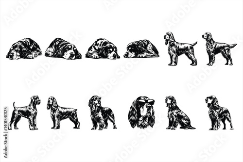 Gordon Setter SVG Bundle