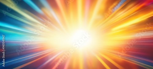 abstract background with rays