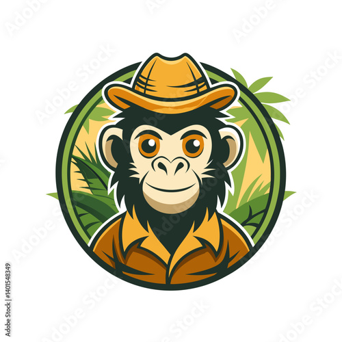 vintage lion mascot logo icon with retro shading vector illustration
