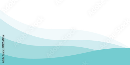 Refreshing shimmering water abstract background frame vector illustration material.modern eps10