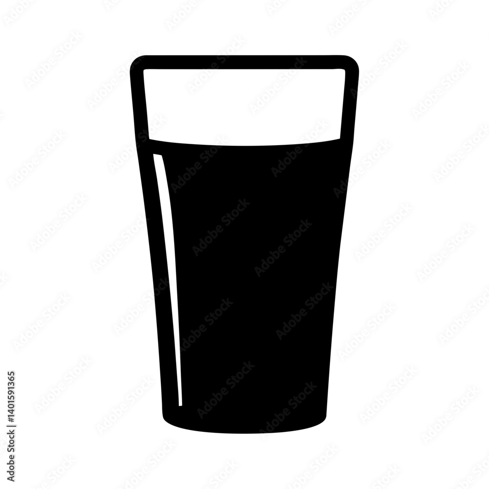 chai latte black silhouette icon - of a soft drinks chai latte simple vector art chai latte black silhouette icon - of a soft drinks chai latte simple vector art
