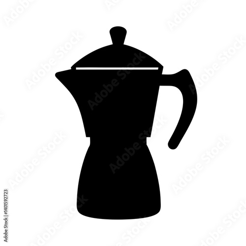 espresso machine black silhouette icon - of a soft drinks espresso machine simple vector art