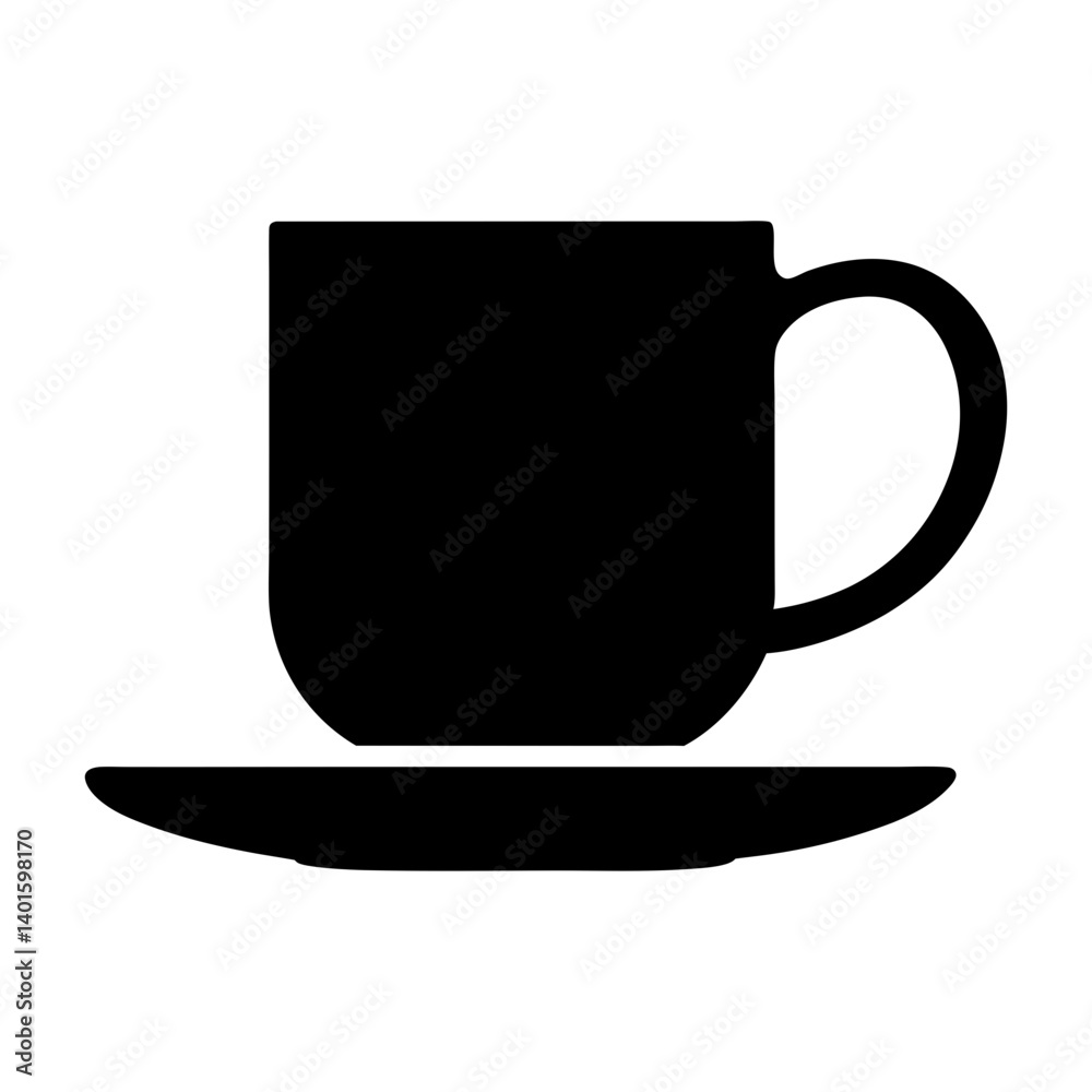 turkish coffee black silhouette icon - of a soft drinks turkish coffee simple vector art turkish coffee black silhouette icon - of a soft drinks turkish coffee simple vector art
