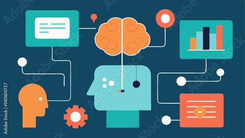 These descriptions can serve as a guide for creating vector illustrations that encapsulate the concept of BrainComputer Interfaces in a visually engaging manner.