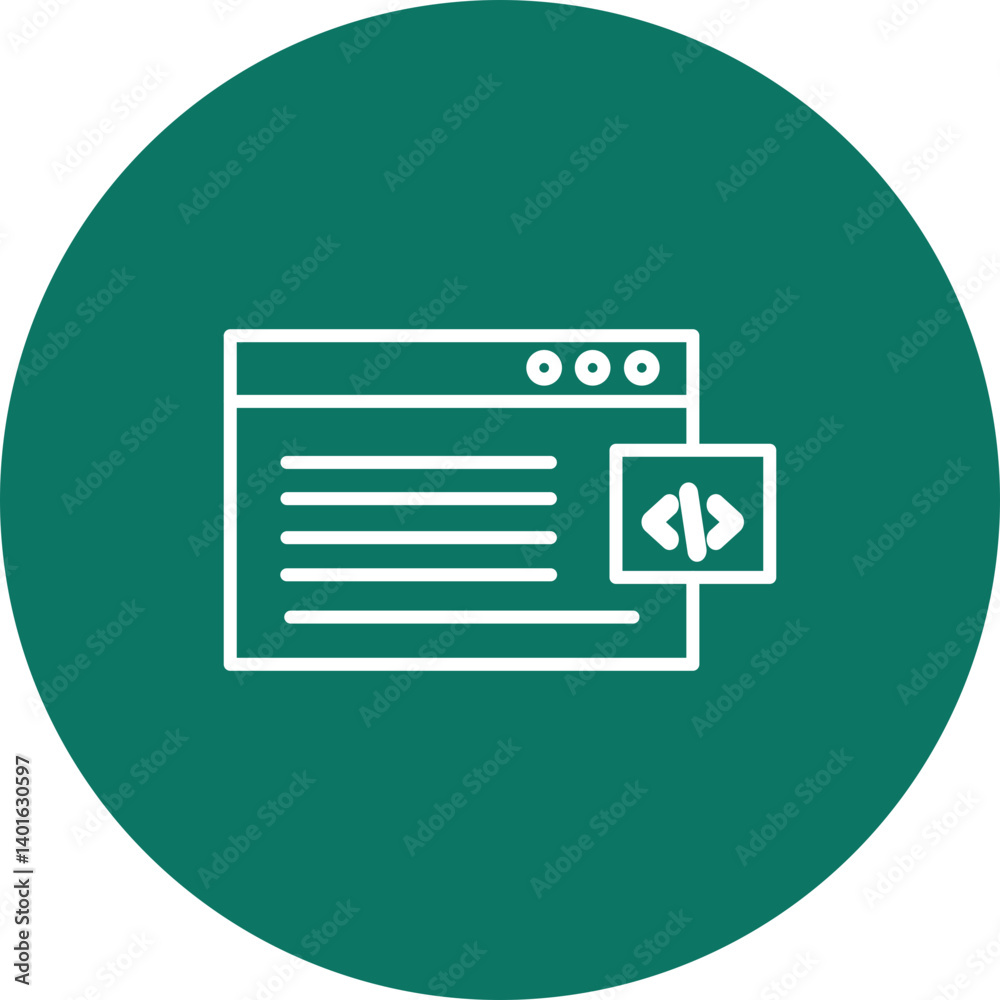 Php Vector Line Circle Icon Design for personal and commercial use Php Vector Line Circle Icon Design for personal and commercial use