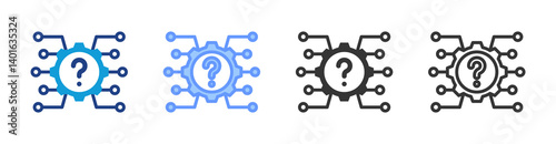 Root Cause icon set multiple style collection