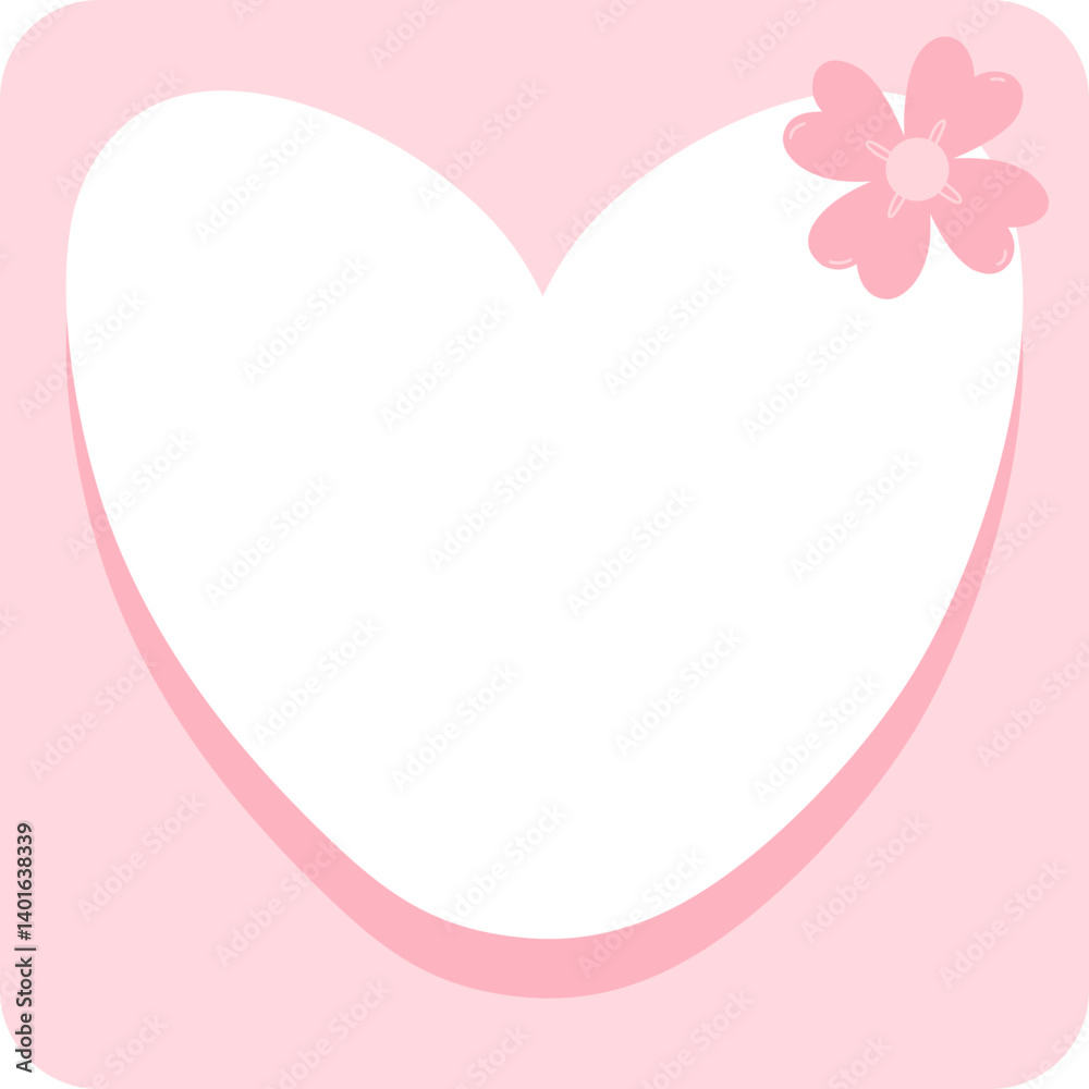 Fototapeta premium Photo Frame Love