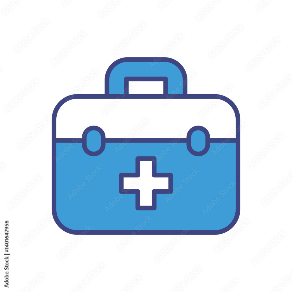 First Aid Kit Icon Vector Stock Illustration First Aid Kit Icon Vector Stock Illustration