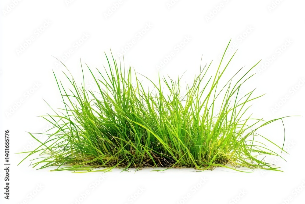 Obraz premium Lush green grass clump