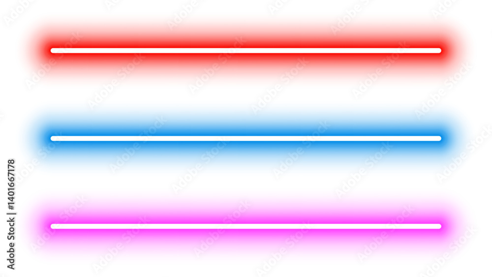 Neon Glowing Horizontal Line Vector PNG Set , Bright Red Blue Pink Light Streaks with Soft Glow on Transparent Background for Modern UI Design, Tech Graphics, Futuristic Dividers, and Digital Effects Neon Glowing Horizontal Line Vector PNG Set , Bright Red Blue Pink Light Streaks with Soft Glow on Transparent Background for Modern UI Design, Tech Graphics, Futuristic Dividers, and Digital Effects