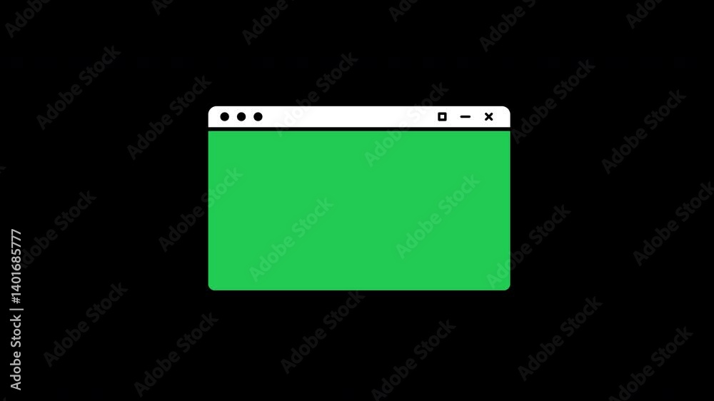 Pack Of 6 Pop-Up Window Lower Thirds On Alpha. Video pack of 6 windows lower thirds animation on a transparent alpha channel. Titles Copyspace, text placement, intro, l3rd, news. 4k Seamless Loop.
