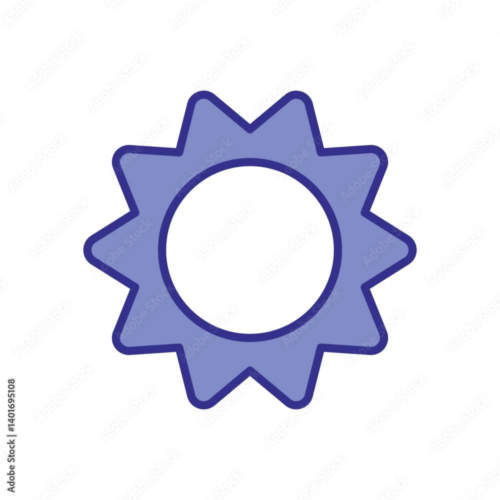Sun Icon Vector Stock Illustration Sun Icon Vector Stock Illustration