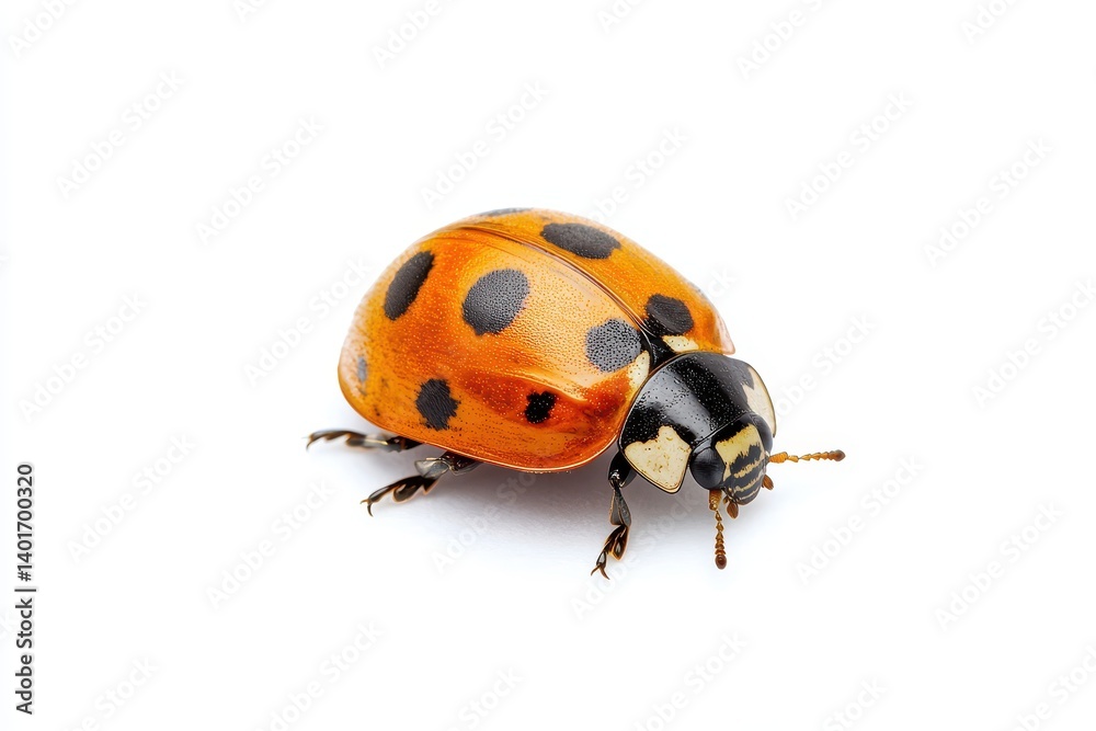 Ladybug, close-up, isolated Ladybug, close-up, isolated