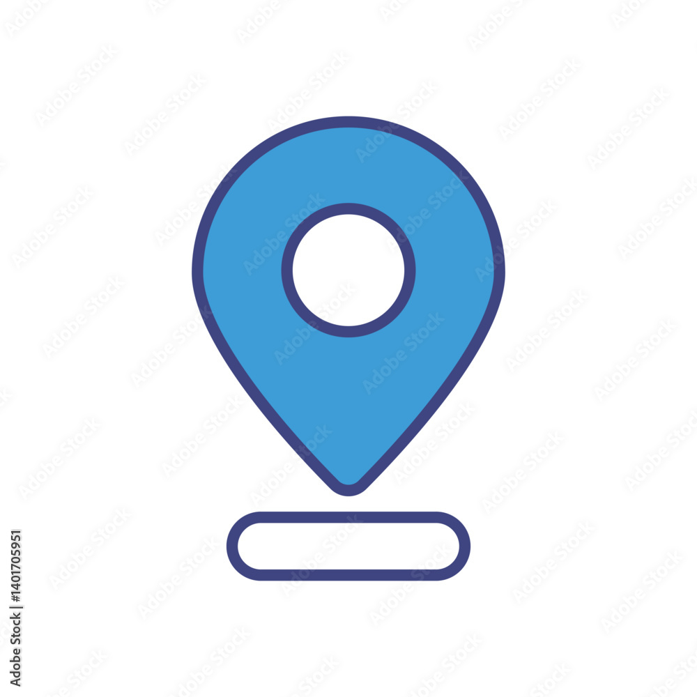 Location Icon Vector Stock Illustration Location Icon Vector Stock Illustration