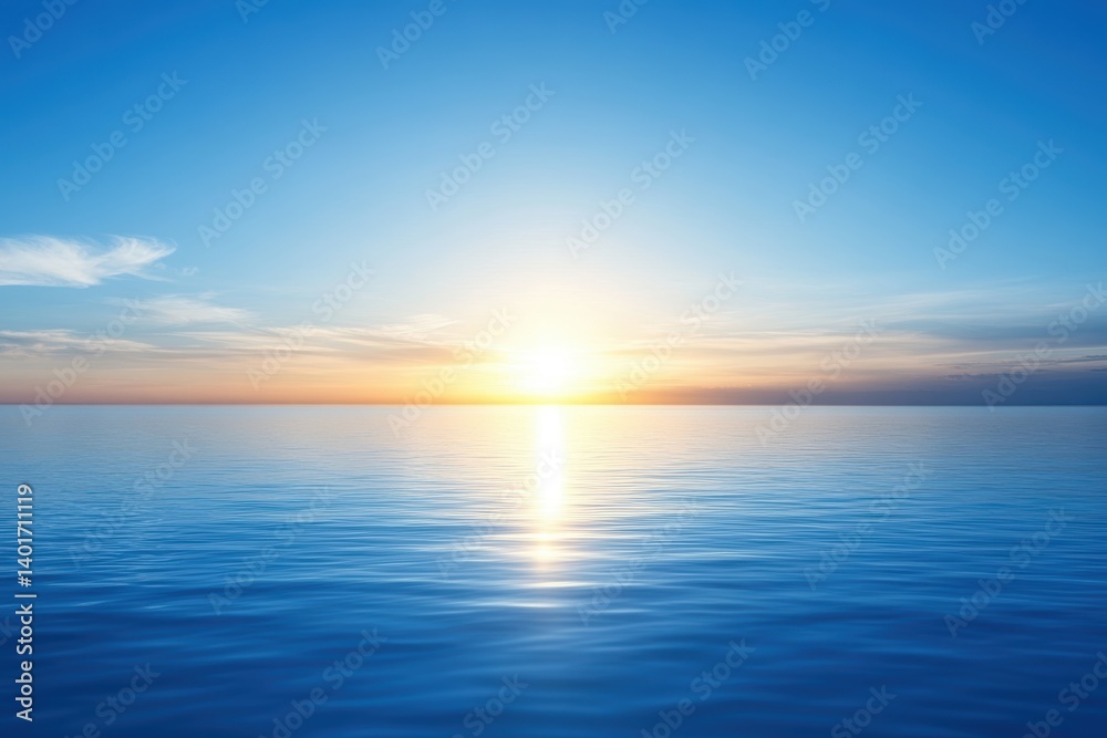 Aerial view of a vibrant sunset illuminating the ocean with a distant boat silhouette.