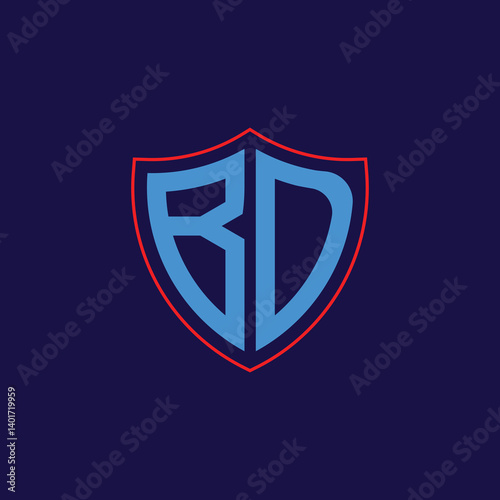 Corporate Shield Logo with Letter Combination Free Download Corporate Shield Logo with Letter Combination - GFXLoad