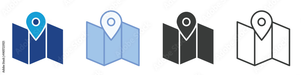 Pin Map Icons Collection – Multiple Vector Styles Icons Pin Map Icons Collection – Multiple Vector Styles Icons