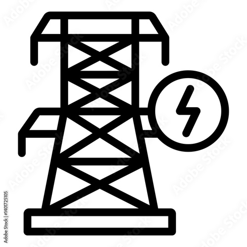 electric tower icon