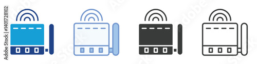 Routher Icons Collection – Multiple Vector Styles Icons