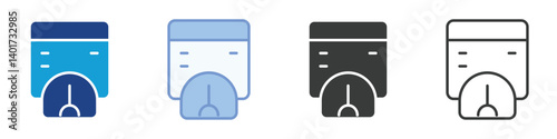 Speed Icons Collection – Multiple Vector Styles Icons