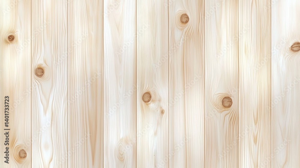 A seamless texture of light pine wood with a subtle grain pattern, providing a clean and airy aesthetic for use in backgrounds and design projects.