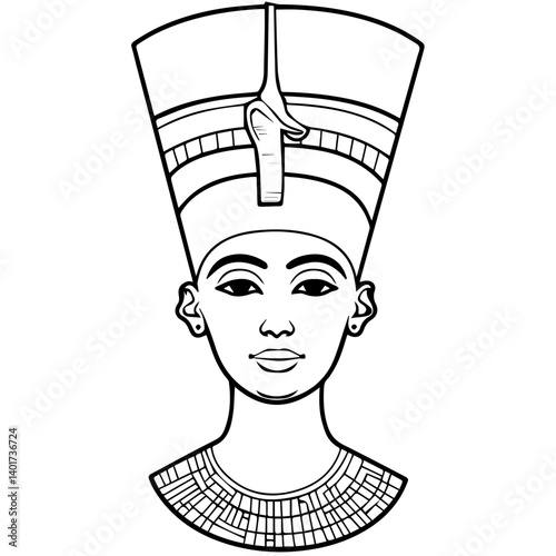 Ancient Egyptian Queen Nefertiti Bust – One of the most recognizable sculptures