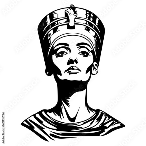 Ancient Egyptian Queen Nefertiti Bust – One of the most recognizable sculptures