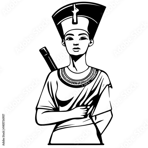 Ancient Egyptian Queen Nefertiti Bust – One of the most recognizable sculptures