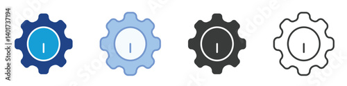 Technical Information Icons Collection – Multiple Vector Styles Icons
