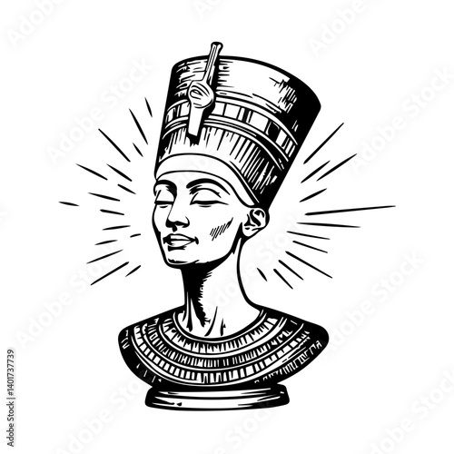 Ancient Egyptian Queen Nefertiti Bust – One of the most recognizable sculptures