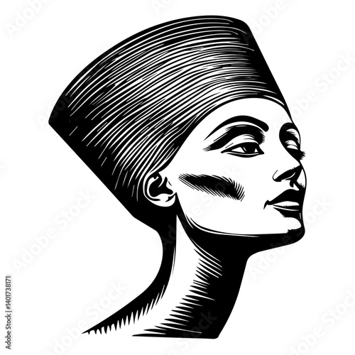 Ancient Egyptian Queen Nefertiti Bust – One of the most recognizable sculptures