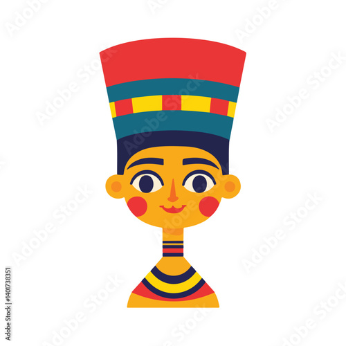Ancient Egyptian Queen Nefertiti Bust – One of the most recognizable sculptures