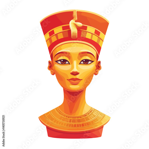 Ancient Egyptian Queen Nefertiti Bust – One of the most recognizable sculptures