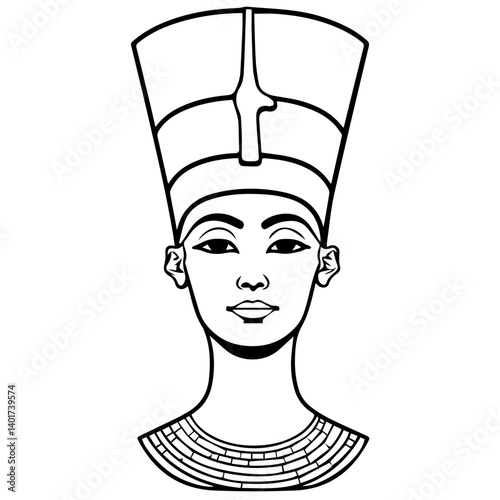 Ancient Egyptian Queen Nefertiti Bust – One of the most recognizable sculptures
