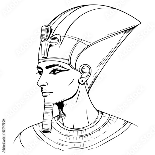 Egyptian god Osiris.