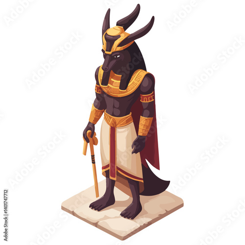 Egyptian god Osiris.