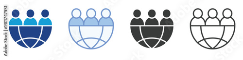 Worldwide Icons Collection – Multiple Vector Styles Icons