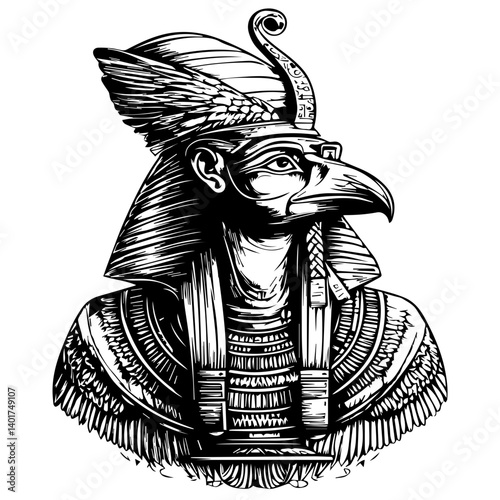 Egyptian god Osiris.