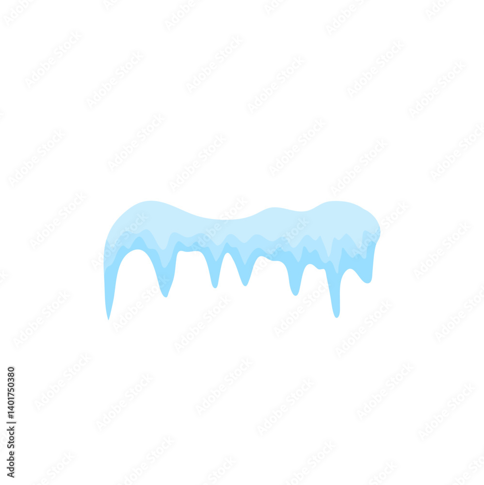 Snow ice caps vector illustration Snow ice caps vector illustration