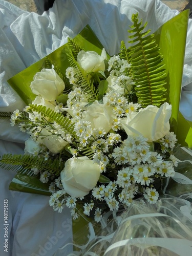 wedding bouquet of flowers
