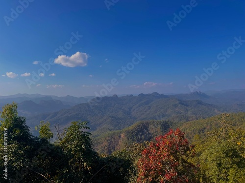 autumn in the mountains