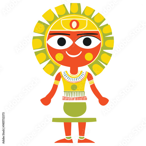 Ra the ancient Egyptian deity of the sun