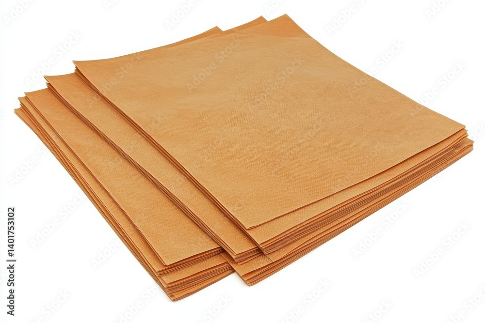 Stack of Light Tan Sheets Stack of Light Tan Sheets